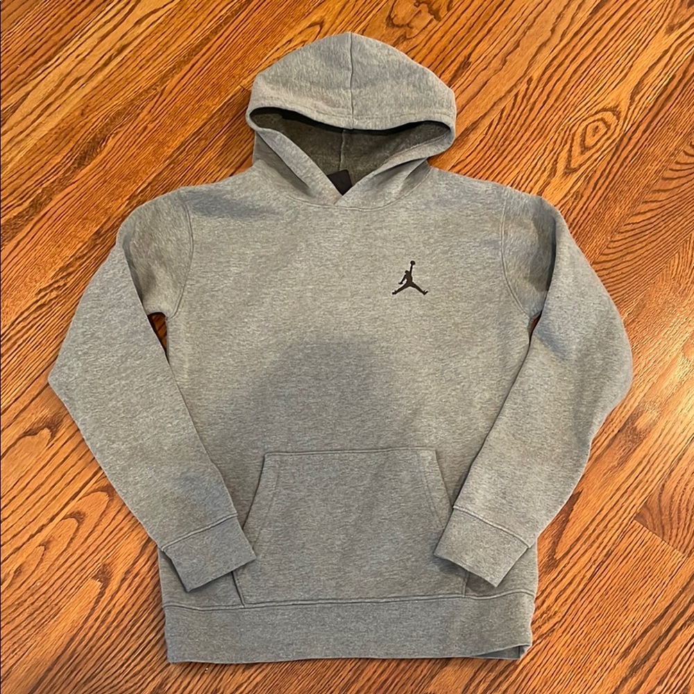 Nike Jordan Gray Hoodie - YOUTH XL